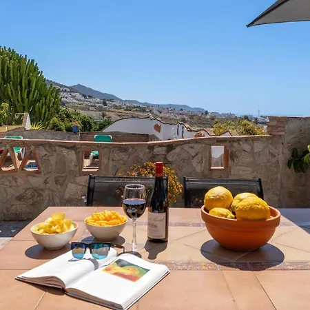 度假居 Mit Privatpool Fuer 6 Personen Ca 140 Qm In Nerja, Andalusien Costa Del Sol 内尔哈